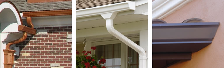 Exterior Gutter Types